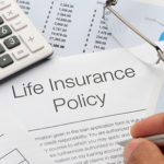 Close up of Life Insurance Policy