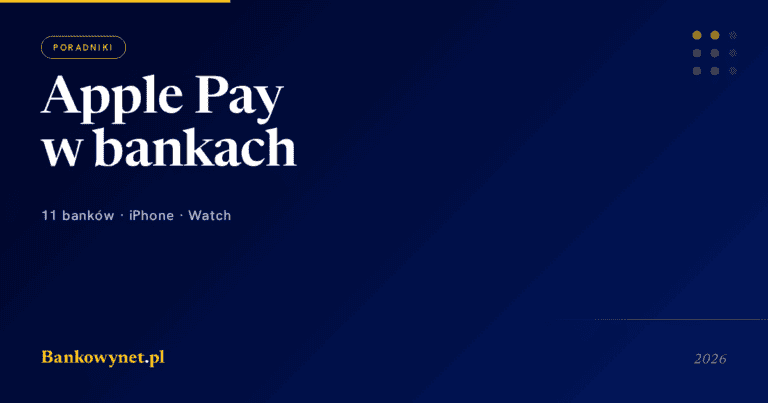 Apple Pay w polskich bankach 2026 - lista 10 banków + setup i troubleshooting