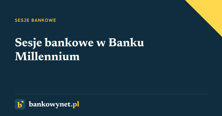 Grafika tytułowa: Sesje bankowe w Banku Millennium - godziny graniczne ELIXIR, Express Elixir i BLIK