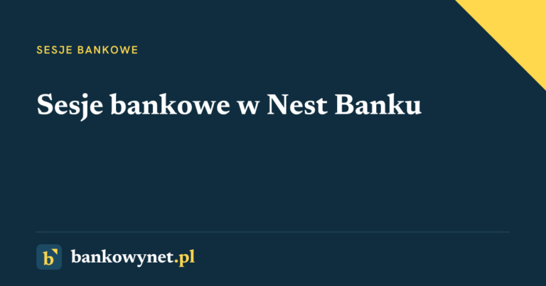 Grafika tytułowa: Sesje bankowe w Nest Banku - godziny graniczne ELIXIR, Express Elixir i BLIK